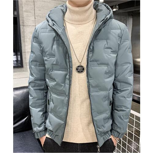 5XL Large Size 2021 Autumn Winter Men White Duck Down Jacket Coat New Lightweight Short Casual Clothing