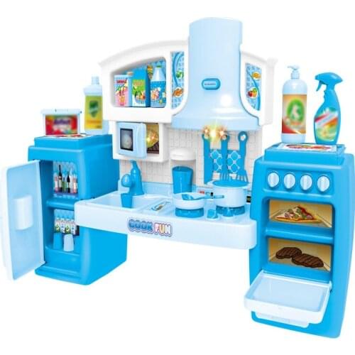 Cooking Toys Set Music Pretend Accessories Kitchen Toys Set Kitchen Game Play Cooking Utensils Set for Kids