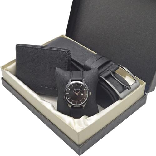 Spectrum Male Wrist watch Set-Spectrum Clock-Wallet And Belt