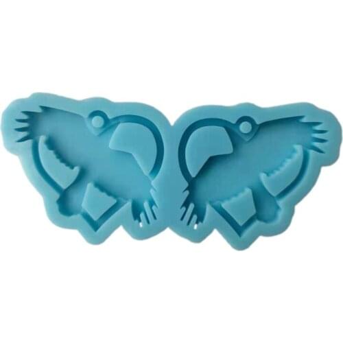 Epoxy Resin Mold Heart Earrings Pendant Silicone Mould DIY Crafts Jewelry Tool