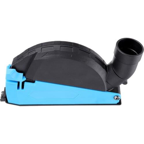 Universal Surface Cutting Dust Shroud for Angle Grinder 4 Inch to 5 Inch Dust Collector Attachment Cover Blue Power Tool