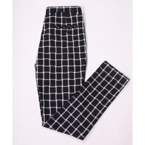 Vintage Black Plaid Mens Suit Pant Slim Fit Custom Groomsmen Groom Tuxedso Pant Mens Wedding Suit trousers