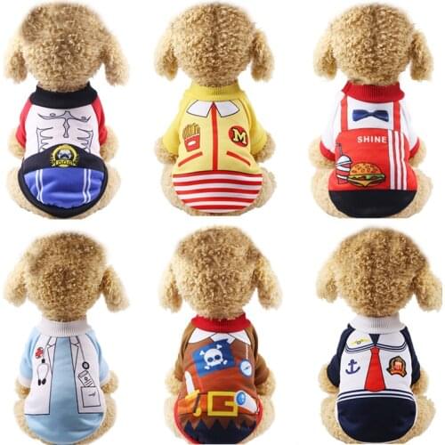 Halloween Funny Pet Costume for Small Dogs Cats Winter Warm Puppy Dog Cat Clothes Pets Clothing ropa de perros mascotas Products