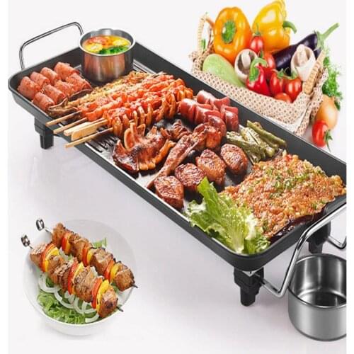 1PCS For Party Grill Plate Tools Non-stick BBQ Iron Plate Barbecue Plate Baking Pad Reusable Bbq Cooking Plate Kitchen Tools HWC