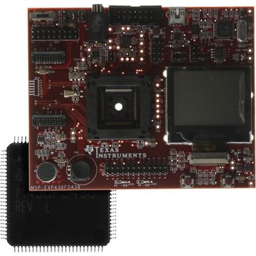 1 pcs x MSP-EXP430F5438 Experimenter Board MCU MSP430F5438AIPZ MSP EXP430F5438