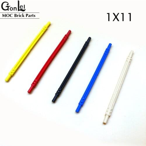 10Pcs/lot Technic 87mm Hose Soft Axle Flexible 11 Building Blocks Parts Toys For Kids Educational Compatible with 32199 Parts