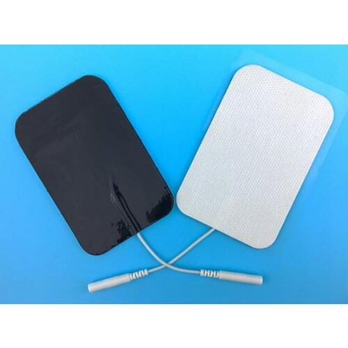 10pcs New square 6*9cm TENS non-woven Self Adhesive replacement Electrode pad for muscle stimulator Tens machine pads