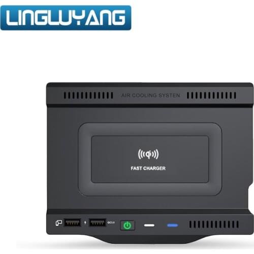 10W Car Wireless Charger for Mercedes Benz AMG A35L W177 W246 A180 A200 B200 GLB 2019 2020 Wireless Phone Holder