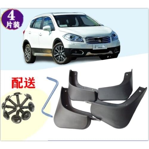 For Suzuki S-Cross 2014 2015 2016 2017 2018 2019 High-quality mudguard, water flap, anti-fouling and splash-proof Car Accessorie
