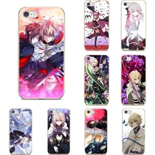 Transparent TPU Cover Seraph Of The End Anime For ZTE V6 V7 V8 Lite V9 V10 Vita A510 A512 A520 A530 A602 A610 A910 Blade A5 2019