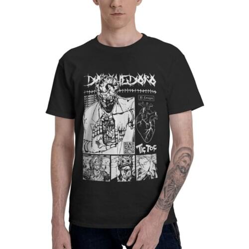 Dorohedoro El Corazon Anime Manga T-shirt Men Streetwear T Shirts Short Sleeve Harajuku Shin Tshirts 100% Cotton Tee Top Clothes
