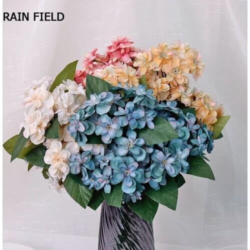 Artificial Flowers 47pcs Bouquet Wedding Family Part Floral Arrangement Artificial Plant Decoration Quality Artificial Bouquet