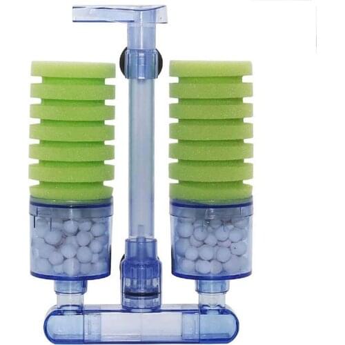 Quality Aquarium Filter,Ultra Quiet Aquarium Biochemical Sponge Filter Fish Tank Air Pump Betta Fry Aquarium Fish Tank Water Fal