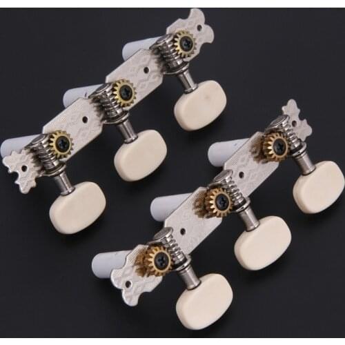 Classic Guitar Tuners Guitar String Tuning Pegs Machine Heads Knobs Guitar String Tuning Peg Tuner 3L3R Guitar Parts Accessories