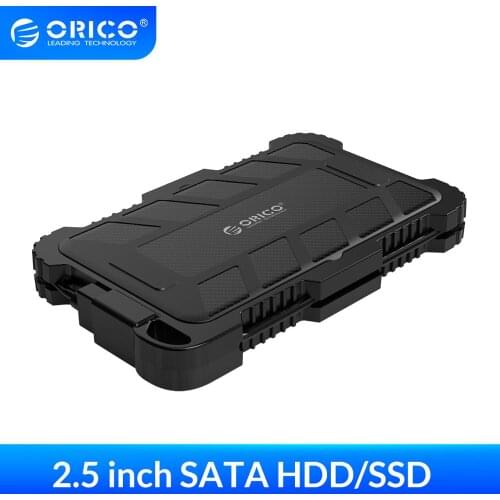 ORICO 2.5 Encrypted Hard Drive Enclosure SATA to USB 3.0 HDD Case UASP Waterproof Shockproof Dustproof Encrypted HDD Box