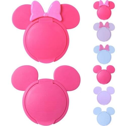 3 Color Wet Wipes Covers Cute Cat Infant Baby Wet Wipes Cover Cute Reusable Flip Mount Lid for Wet Paper Tissue Box