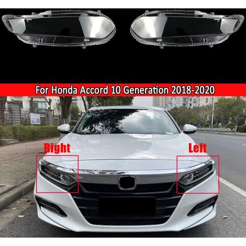 Headlamp Cover Lens Glass Lamp Shade Headlight Cover Transparent Lampshade For Honda Accord 10 Generation 2018 2019 2020