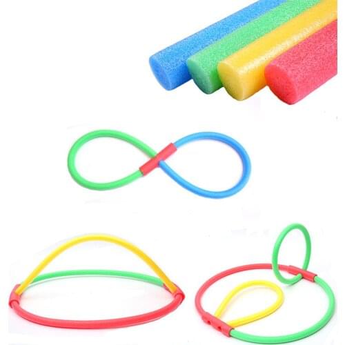 Mounchain Flexible Colorful Solid Foam Pool Noodles Swimming Water Float Aid Woggle Noodles