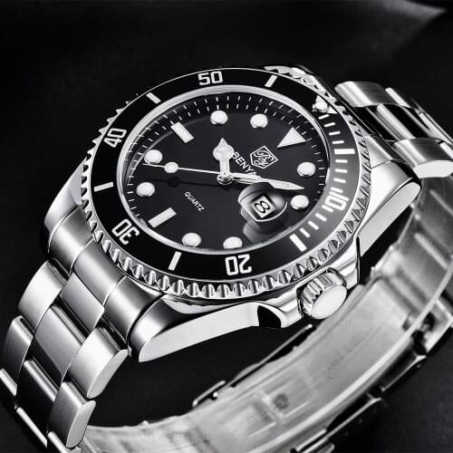 2021 New BENYAR Mens Watches Fashion Business Waterproof Quartz Wrist Watches Men Top Brand Luxury Stainless Steel Sport Clock