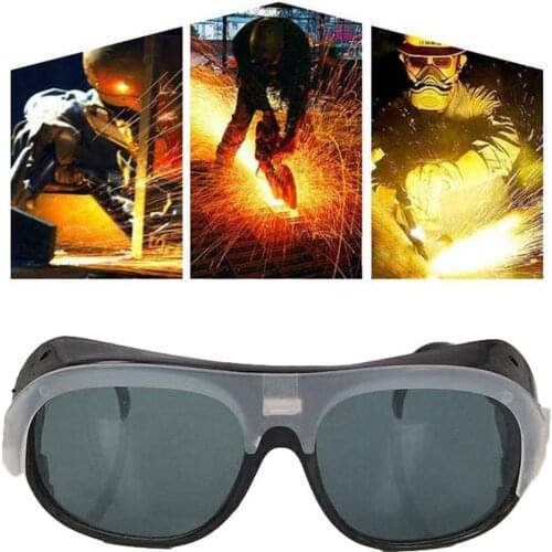 [cowhide Glasses] Electric Welding Glasses, Welder Sunglass Welding Safety Goggles, Arc Welding Labor Argon Insurance Anti- S9S8