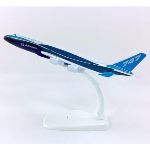 1::400 Scale Airplanes 16CM Boeing B747-400 Prototype Aircraft Model Metal Alloy Plane Model Toys Gift Collectible Decoration
