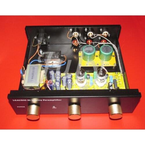 Bold and charming 6DJ8 (6N11) super tube buffer, X10-D audio fax line, 10K:10K permalloy transformer input, enhance LP flavor