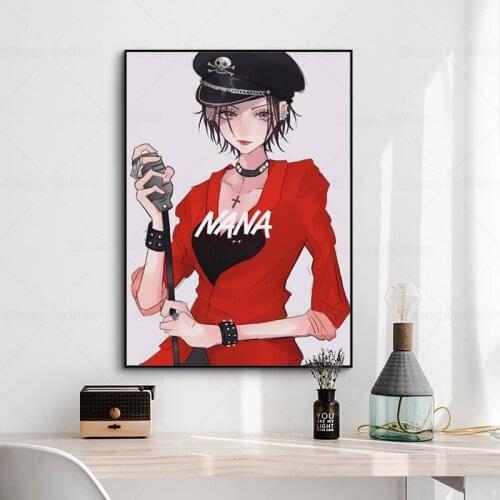 NANA Anime Posters Paper Prints High Definition Clear Image Livingroom Bedroom Bar Decoration Home Art