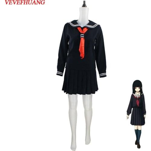 VEVEFHUANG Japanese японская школьная форма Hell Girl Enma Ai Seifuk Cosplay Costume Korean School Uniforms Student Sailor Dress