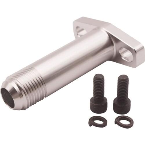 Billet Turbo Oil Drain Return Flange For 10AN Garrett Ball Bearing GT28 GT30 GT35