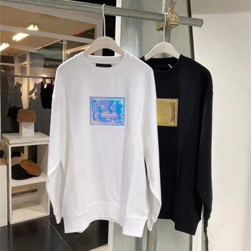 2021 New Spring High Quality Women Hoodies Print Loose Fashion Ladies Pullovers Round Neck Casual Elegant Female Sweatshirt T102