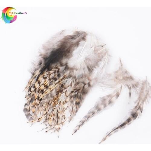 100Pcs/lot High Quality Natural Pheasant Feather 10-15CM Chicken Feathers For DIY Craft Jewelry Decoration Accessories Plumes