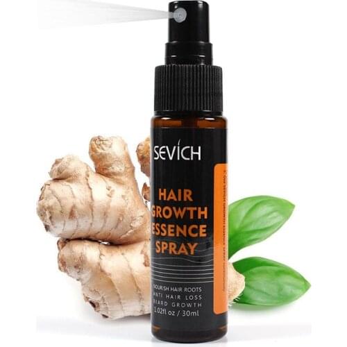 30ml Herbal Hair Growth Essential Oil Hair Beard Growth Spray Hair Loss Product Series Anti Hair Loss Nourish Hair TSLM1