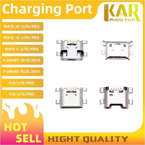 30Pcs Hight quality For Huawei MATE 20 PRO 10 9 LITE P SMART 2018 P20 P30 Charging Port micro usb charging connector dock socket