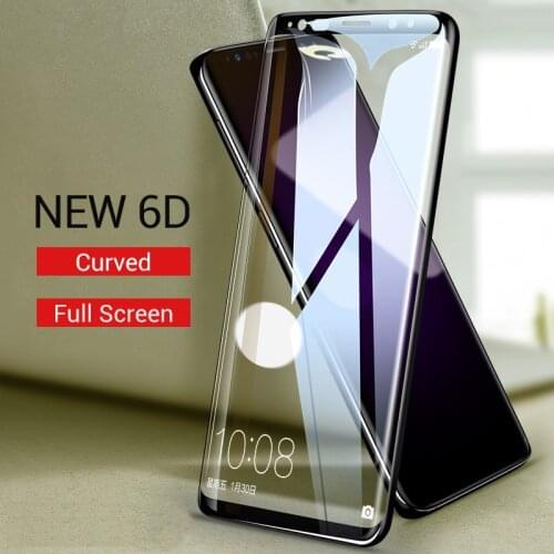 6D Curved Tempered Glass For Samsung Galaxy S10 S10e A30 Screen Protector for Samsung A7 2018 A6 A8 Plus J4 J6 A5 Film