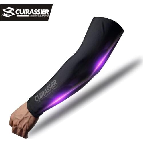 Cuirassier ST01 Cooling Reflective Durable Scratch-Resistant Sun Protection UV 400 Silicon Motorcycle Cooling Cover Arm Sleeve