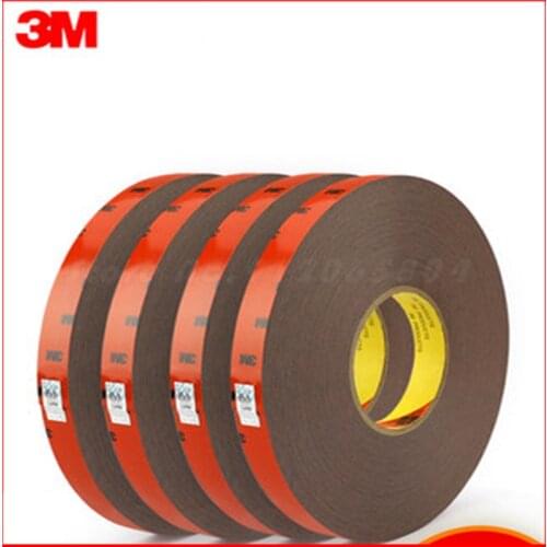 3M Strong Gray Foam Rubber Double Sided Tape For Car/Office Special Non-Marking Article Fixing Adhesive high viscosity Home