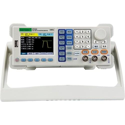 ET3325 Dual Channel Function Digital Signal Generator Arbitrary Waveform Frequency Generator 25MHz 40MHz 60MHz Signal Generator