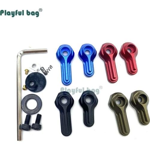 Playful bag No.2 standard gearbox Left and right selector Metal decorative parts left and right linkage button DIY CS toys AQA61