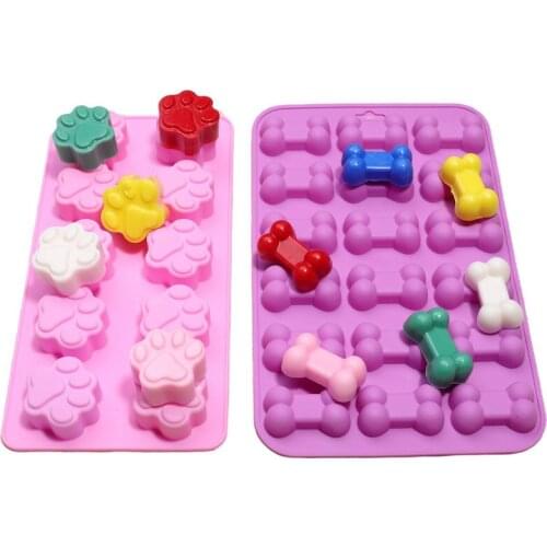 Easy Demoulding Claw Mold Edible Silicon Mold Chocolate Mold Diy Resin Mold Keychain Suitable for DIY Holiday Gift Dog Tag