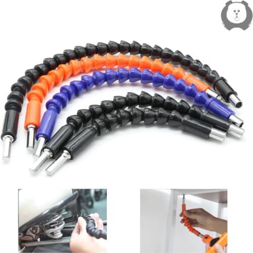 Electric Drill Screwdriver Bit Multifunctional Universal Snake flexible Hose Cardan Shaft Connection Soft Extension Rod Link