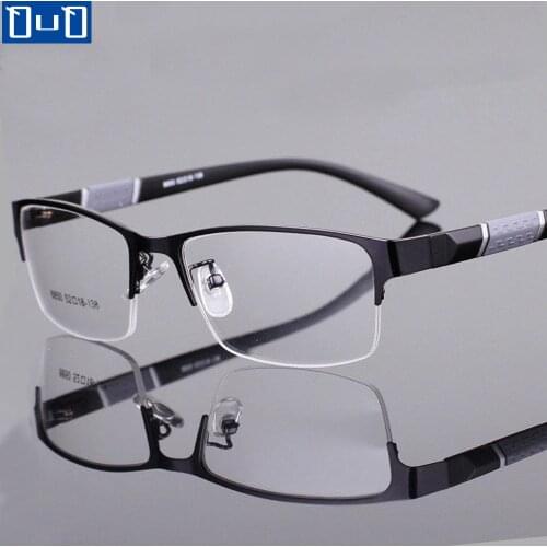 Hot Trend Reading Glasses Reading Glasses Men and Women High Quality Half Frame Diopters Business Office Men Reading Glasses
