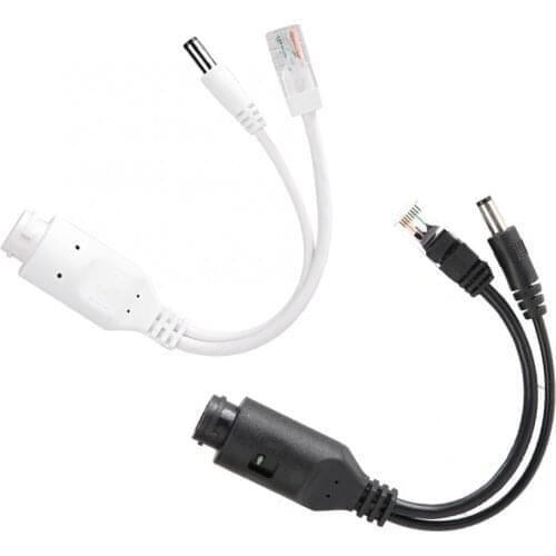 24V Waterproof IP Camera Power Over Ethernet Adapter POE Cable Splitter Injector POE Adapter Cable
