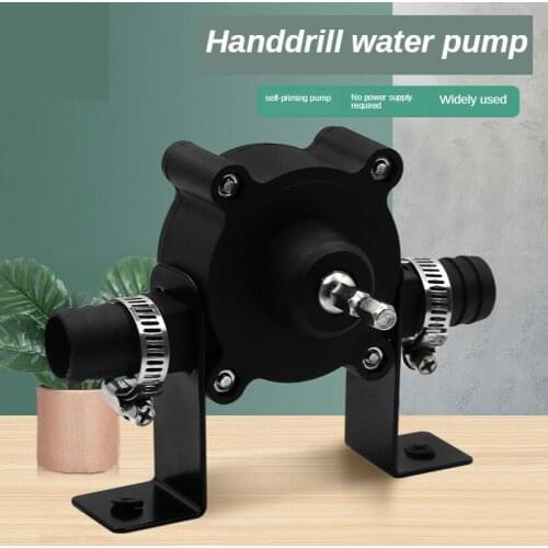 Portable Electric Drill Pump Water Mini Hand Self-Priming Transfer Pumps No Batteries Needed Home Garden Tools