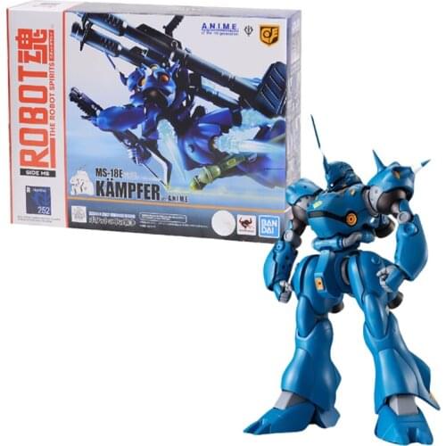Bandai Robot Spiritsside Ms Mobile Suit Gundam 0080: War In The Pocket Ms-18E Kampfer Ver Action Figures Assemble Model Kits Toy