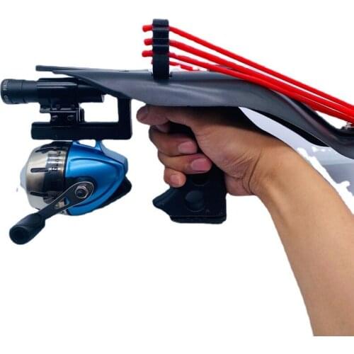 Hunting Fishing Slingshot Shooting Catapult Bow Powerful Fishing Compound Bow Catching Fish High Speed Fishing Accessories 2021