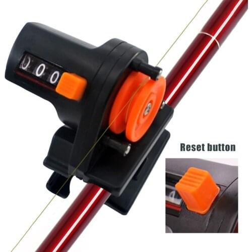 Fishing Line Counter 0-999m Portable Fishing Line Depth Finder Length Gauge Fishing Tackle Tool Pesca Accessories