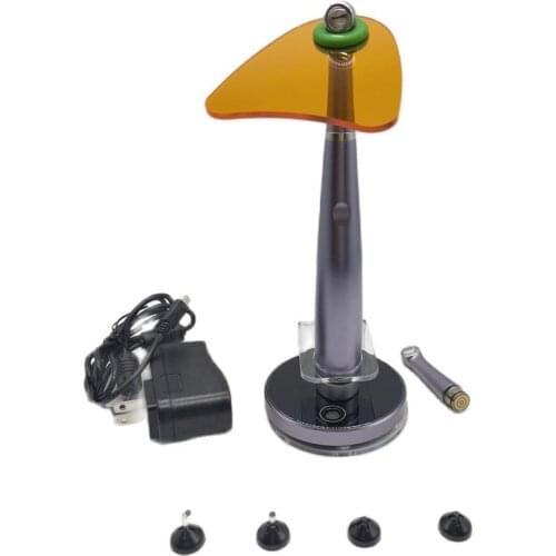 CE ISO Approved VAFU Wireless One Second LED Curing Light 1s Light Cure Unit Aluminium Body with Parallel Light