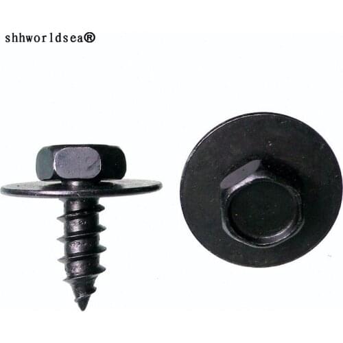 Shhworldsea auto metal clips Fender self-tapping screws for toyota 9015960496