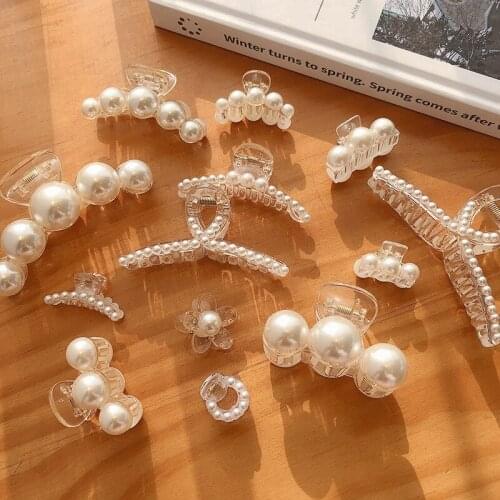 Hairlyah New Fashion Pearl Hairpin Ladies Elegant Hairpin Girls Sweet Headdress Hairpin Makeup Hair Accessories