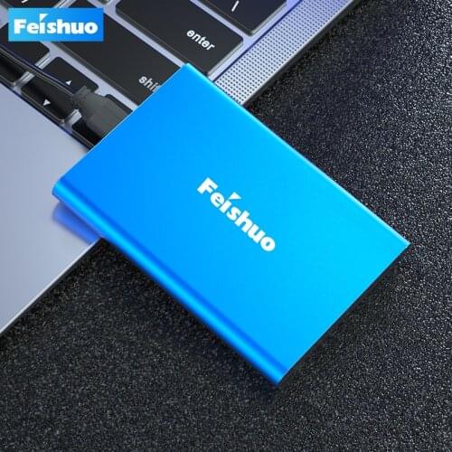 Feishuo HDD 2.5" External Hard Drive 320gb/500gb/750gb/1tb/2tb USB3.0 Storage Compatible for PC, Mac, Desktop, Laptop, MacBook